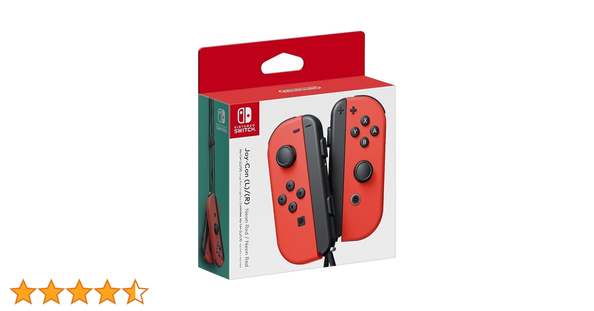 Controle Switch Joy-con L/R Vermelho Nintendo | Amazon.com.br